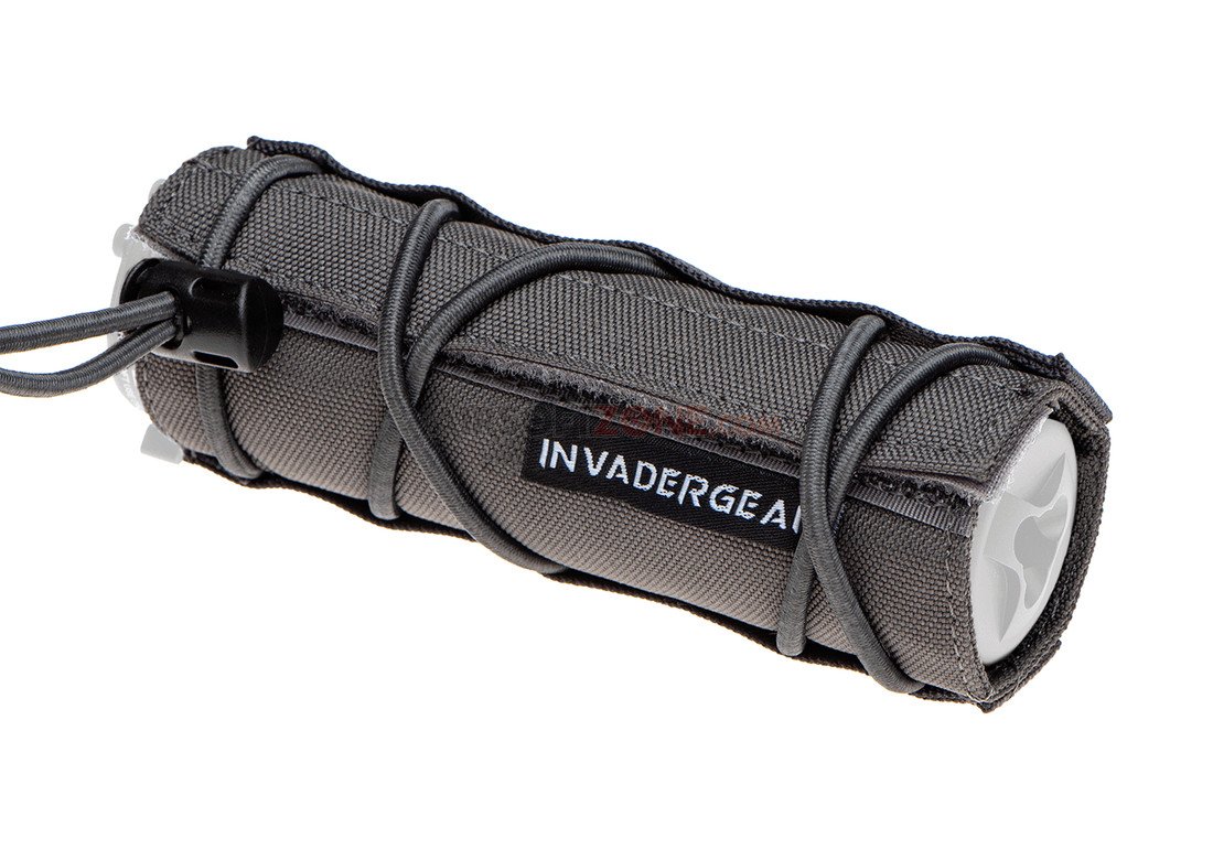Pouzdro na tlumič Invader Gear Suppressor Cover 14 - šedé