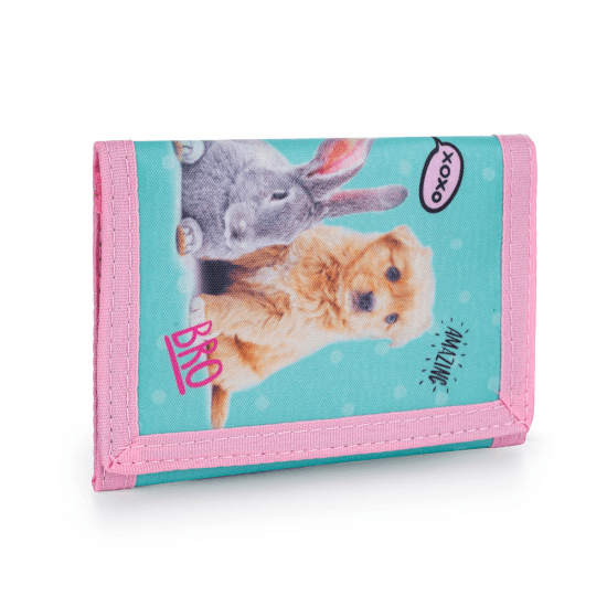 Karton P+P Dětská textilní peněženka - Mazlíčci - 8-30623