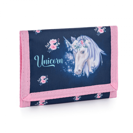 Karton P+P Dětská textilní peněženka - Unicorn 1 - 7-95123