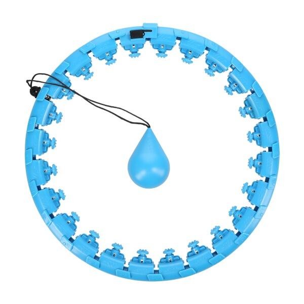 HMS Masážní hula hoop Home FH01 se závažím modrá