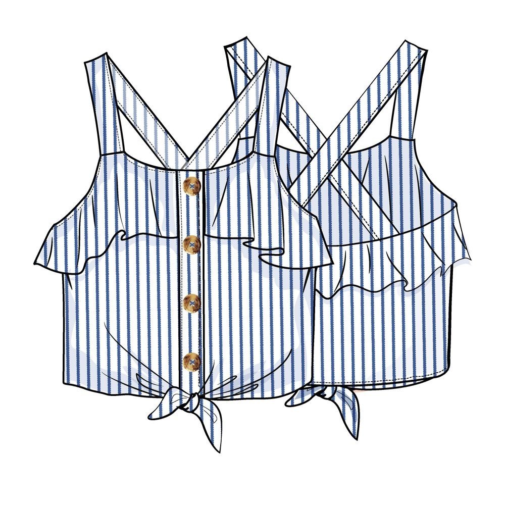 Tílko dívčí, Minoti, tea 6, Holka - 104/110 | 4/5let