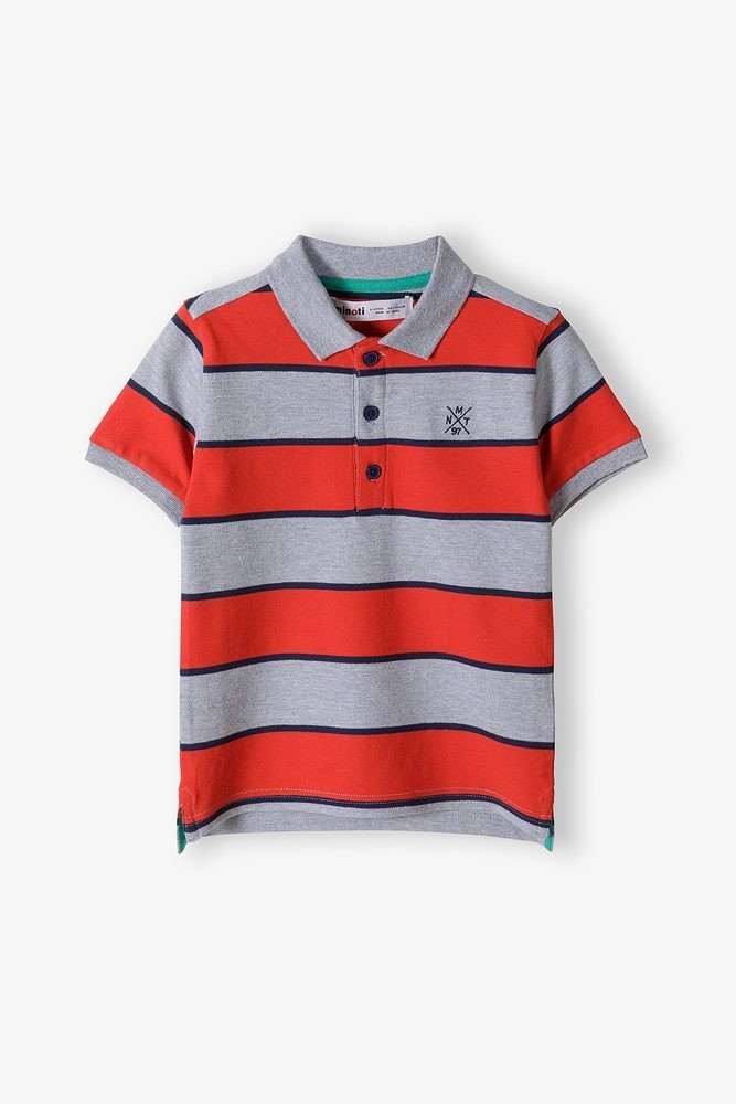 Tričko chlapecké Polo s krátkým rukávem, Minoti, 13polo 13, Kluk - 104/110 | 4/5let