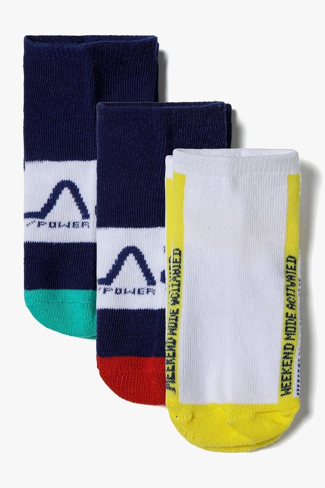 Ponožky chlapecké 3pack, Minoti, 13sock 20, Kluk - 110/116 | 5/6let