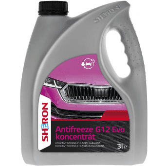 SHERON Antifreeze G12 Evo 3 lt SHERON 1014046 8595642005237