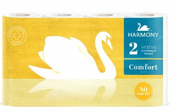 Harmony Comfort toaletní papír 2 vrstvý ( 8 ks ) (1)