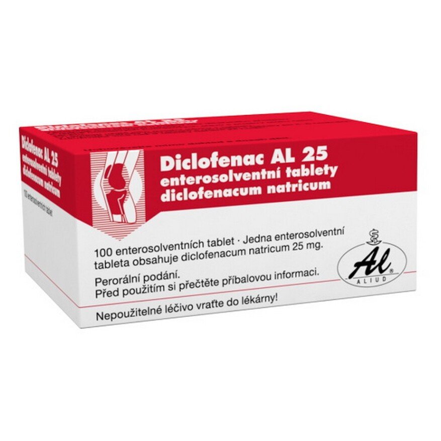 Diclofenac AL 25mg 100 tablet