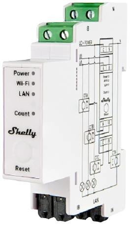 Shelly Pro 3EM  elektroměr  Wi-Fi, Bluetooth