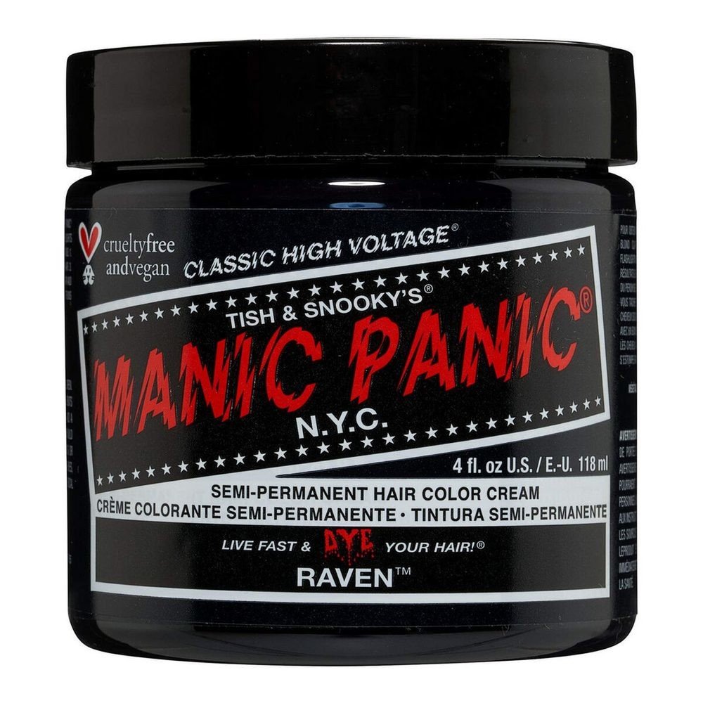 Popron.cz Trvalá barva Classic Manic Panic ‎HCR 11007 raven (118 ml)