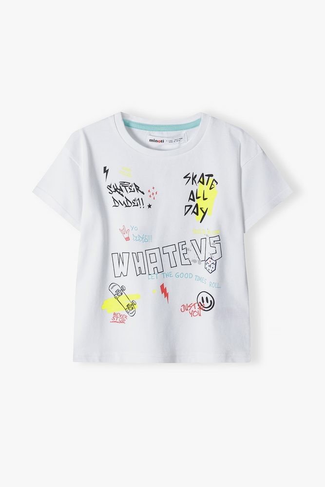 Tričko chlapecké s krátkým rukávem, Minoti, 13tee 17, Kluk - 80/86 | 12-18m