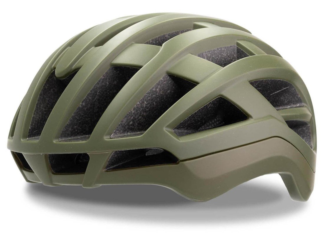 Cyklistická helma Rogelli DEIRO, khaki L-XL