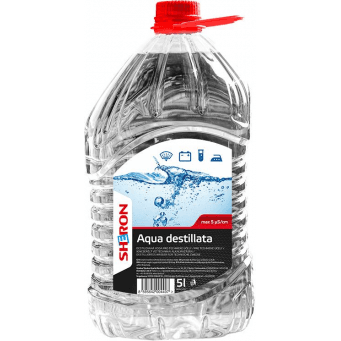 SHERON Aqua Destillata 5 lt PET SHERON 1610350 8595642004407