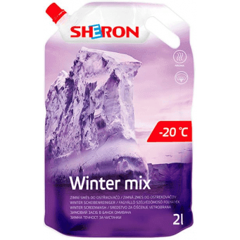 SHERON Zimní ostřikovač Softpack -20 °C 2 lt Winter Mix SHERON 1312142 8594007966060