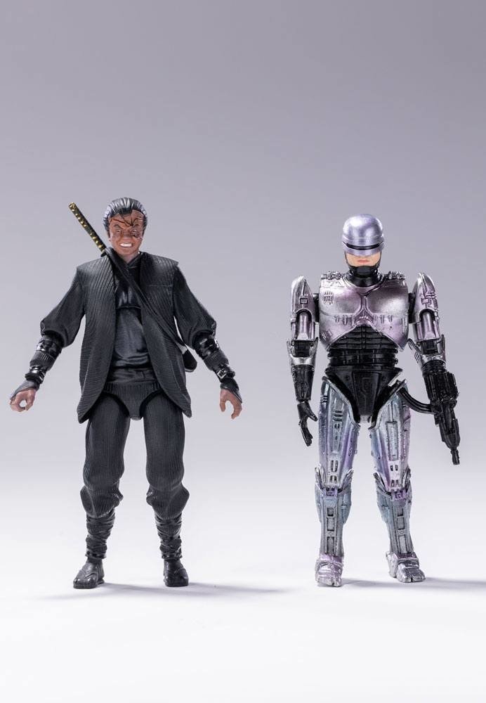 Hiya Toys | Robocop 3 - sběratelské figurky Robocop vs Otomo (Previews Exclusive) 10 cm