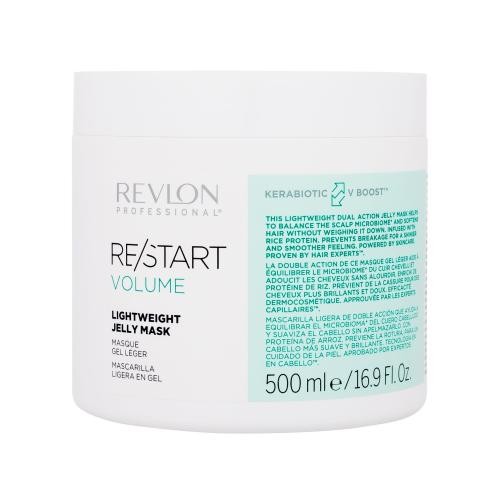 Revlon Professional Re/Start Volume Lightweight Jelly Mask 500 ml lehká gelová maska pro posílení a objem vlasů pro ženy