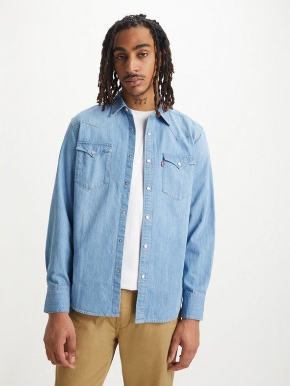 Levi's® Barstow Western Standard Esta Košile Modrá