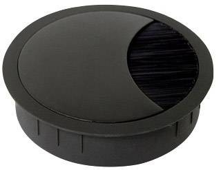 Bachmann 930.302 kabelová průchodka kulatá    zinkový tlakový odlitek černá 1 ks