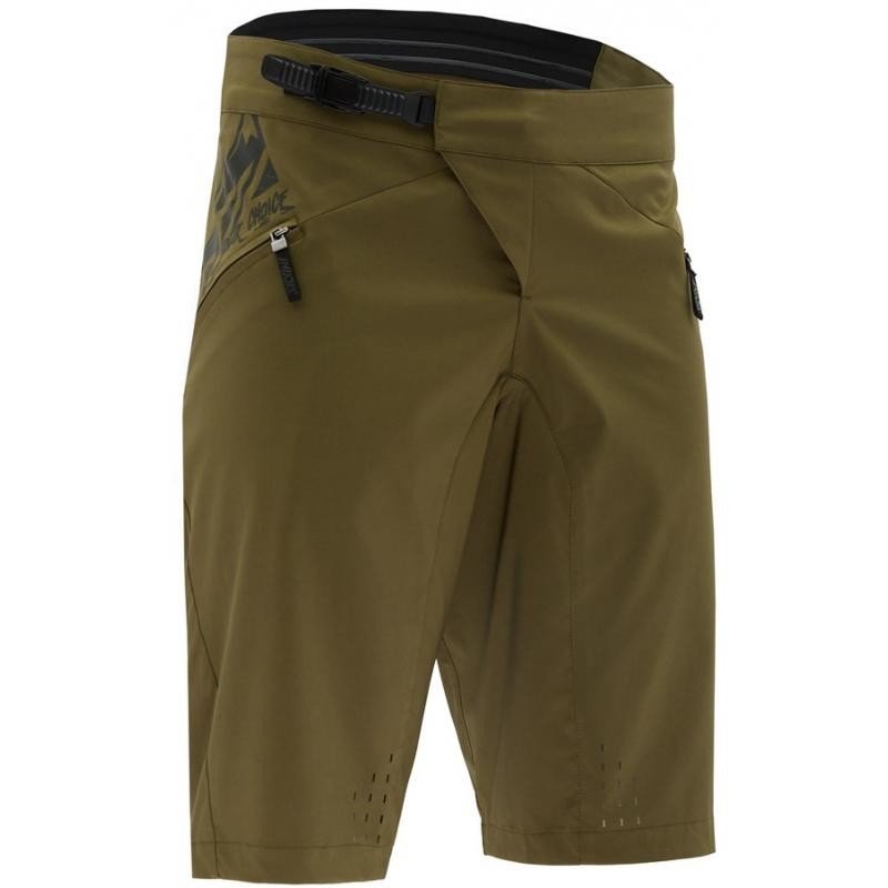 Kraťasy Silvini Fabriano MP1805 - pánské, volné, bez vložky, olivová - velikost 2XL