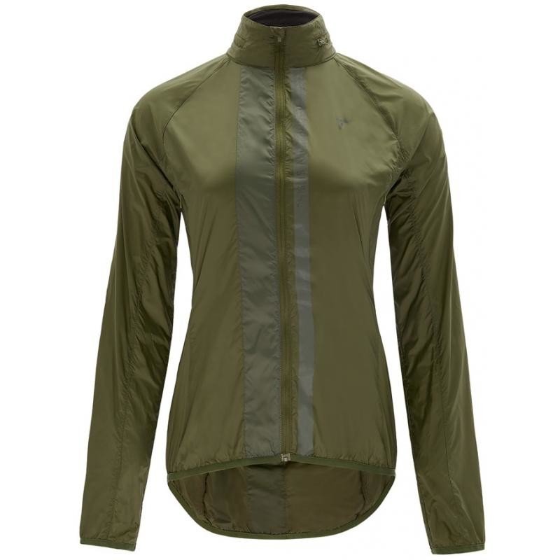 Bunda Silvini Gela WJ2235 - dámské, s kapucí, olivová - velikost 2XL