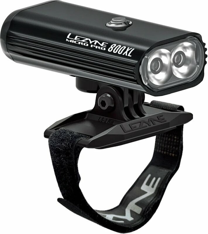 Lezyne Helmet Micro Drive Pro 800XL Black/Hi Gloss