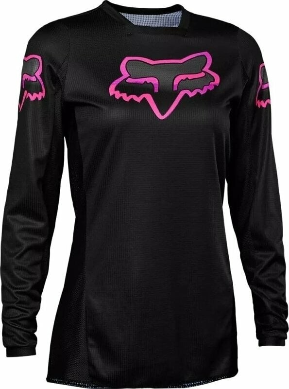 FOX 180 Blackout Womens Jersey Black/Pink L Motokrosový dres
