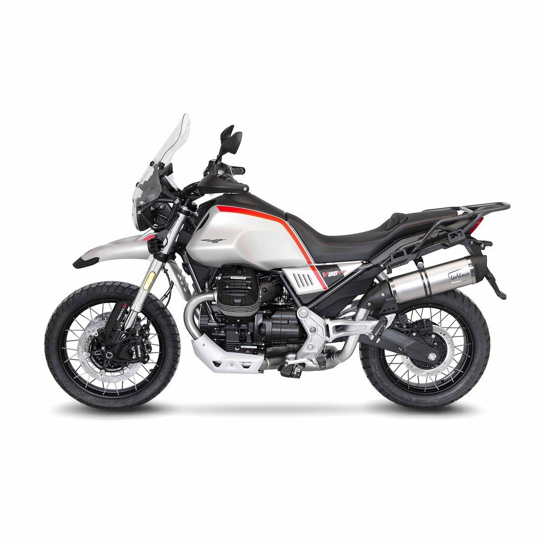 LeoVince 14348E LV One Evo MOTO GUZZI V85 TT (19-22)