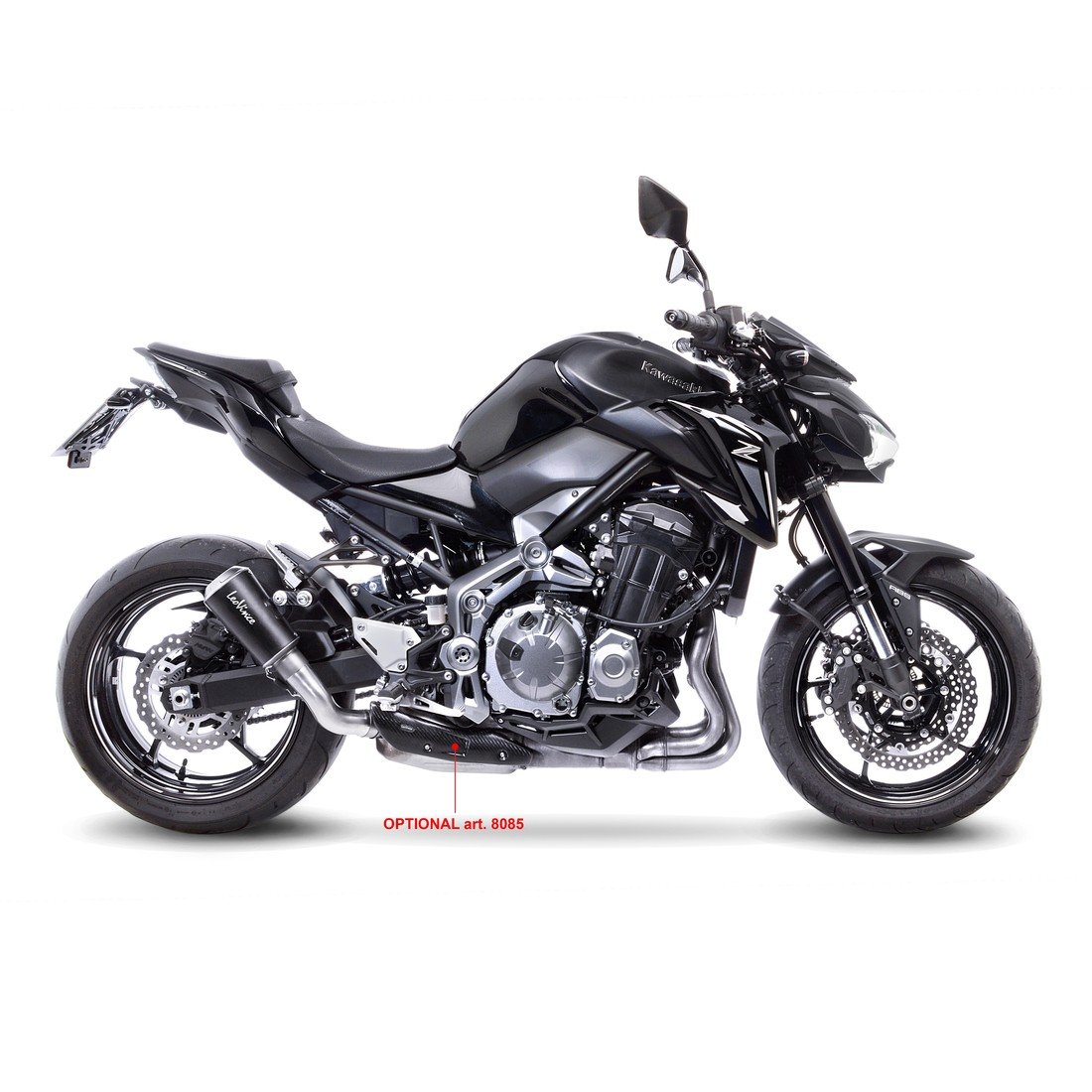 LeoVince 15204B LV-10 Black Kawasaki Z 900 (17-22)