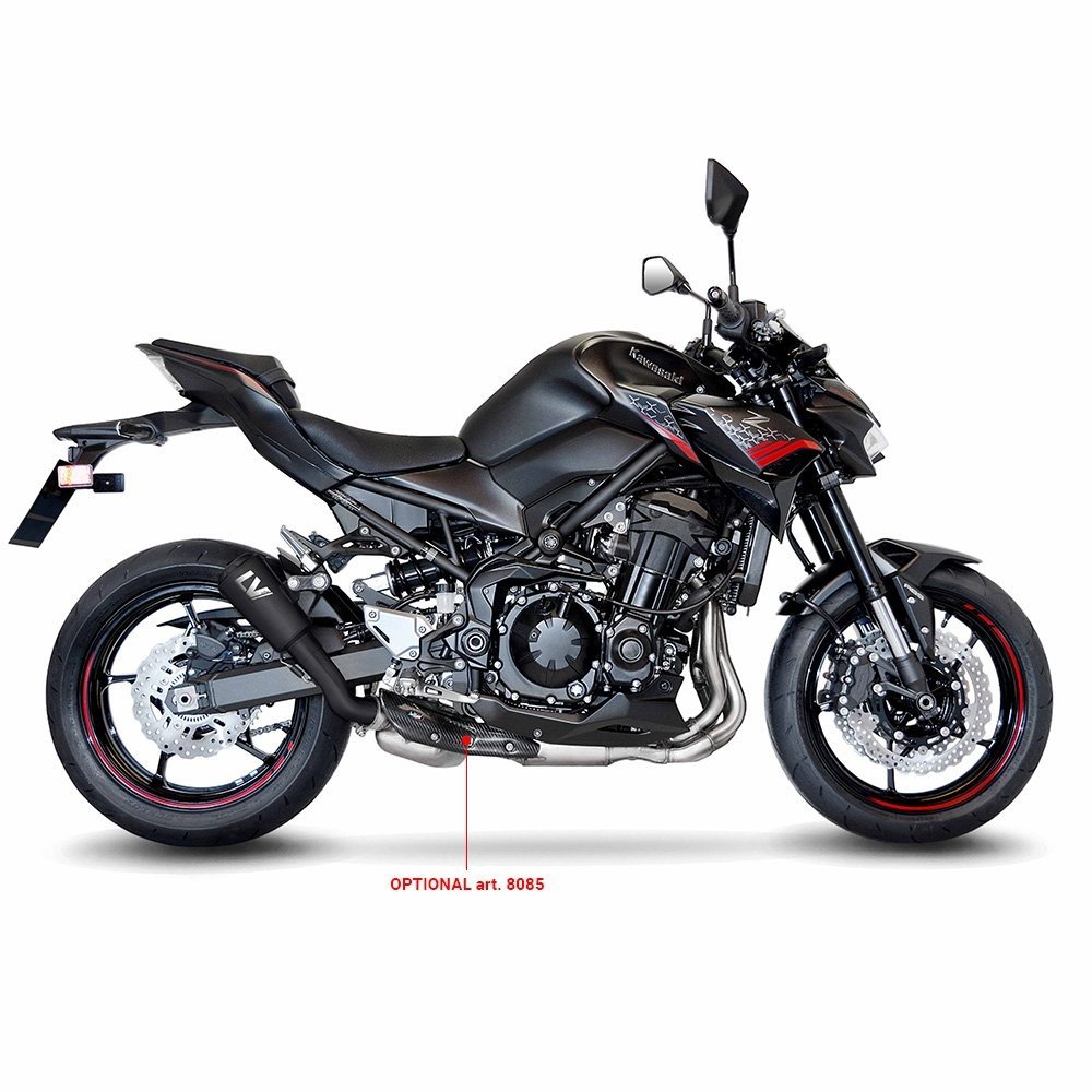 LeoVince 15239FB LV-10 Full Black Kawasaki Z 900 (20-22)