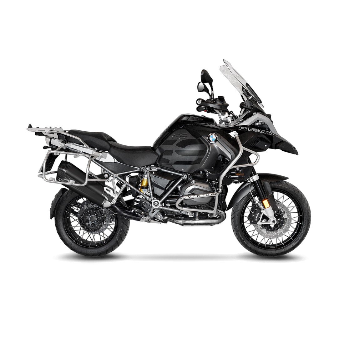 LeoVince 15301B LV-12 Black BMW R 1200/1250 GS (Adventure) (13-22)