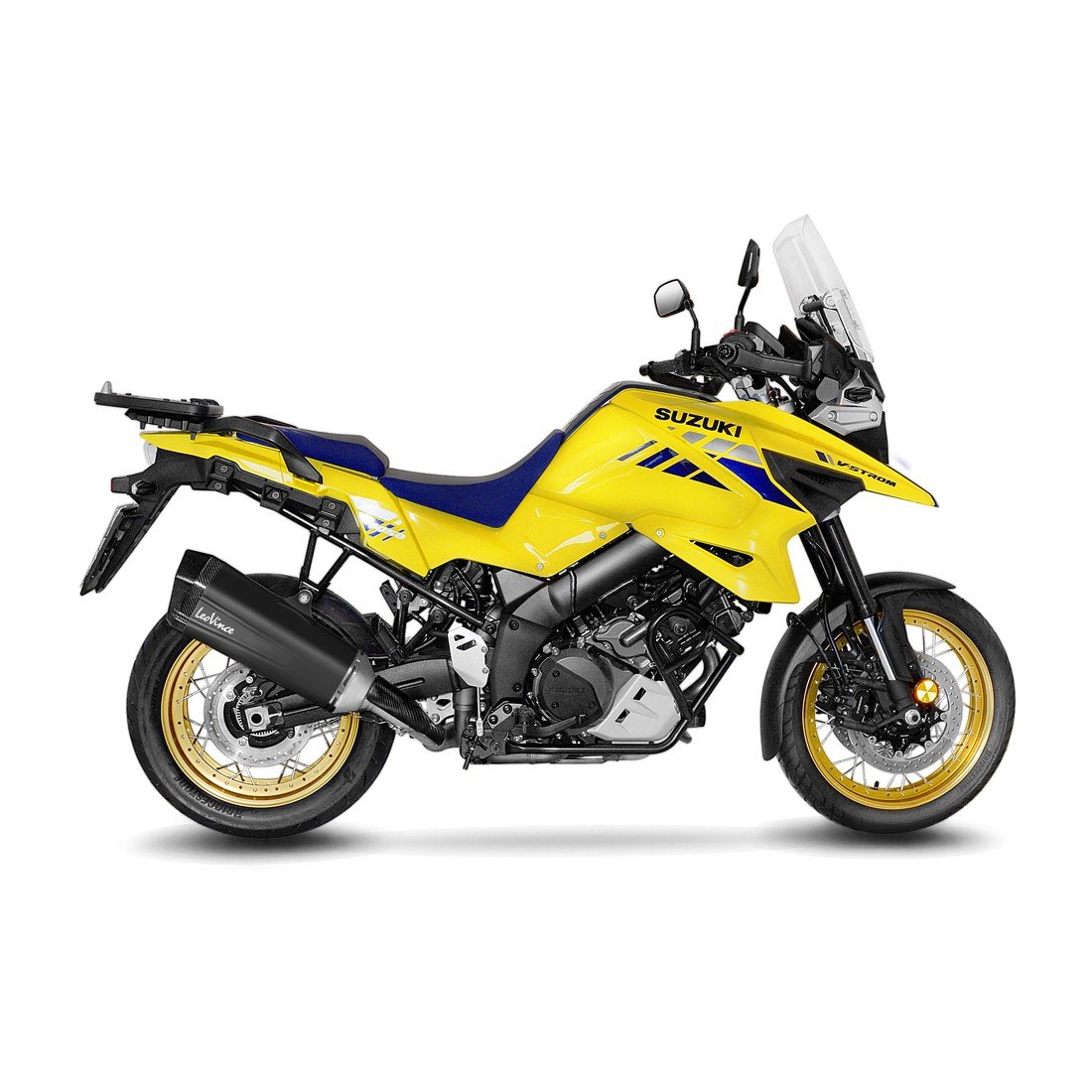 LeoVince 15303B LV-12 Black Suzuki V-Strom 1050 (20-22)