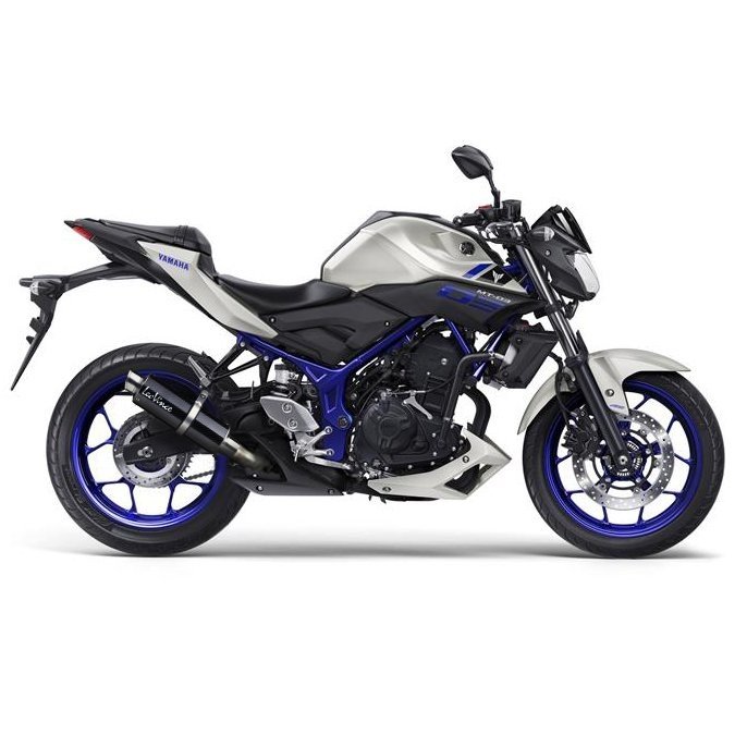 LeoVince 3380 GP Corsa Yamaha MT-125 / YZF-R125 (14-18) / MT-03 / YZF-R3 (13-20)