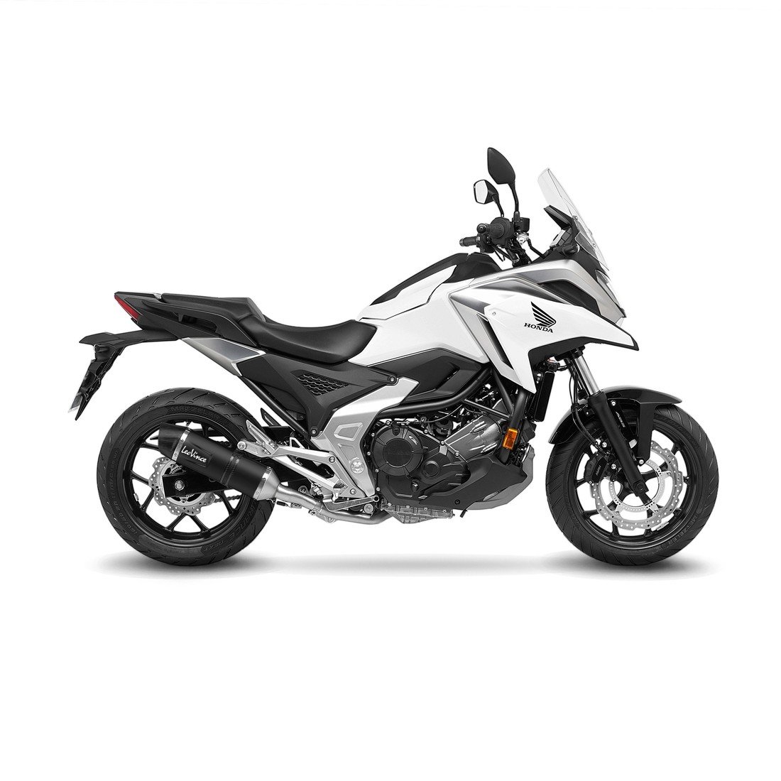 LeoVince 14387EB LV One Evo Black Honda NC 750 X (21-23)