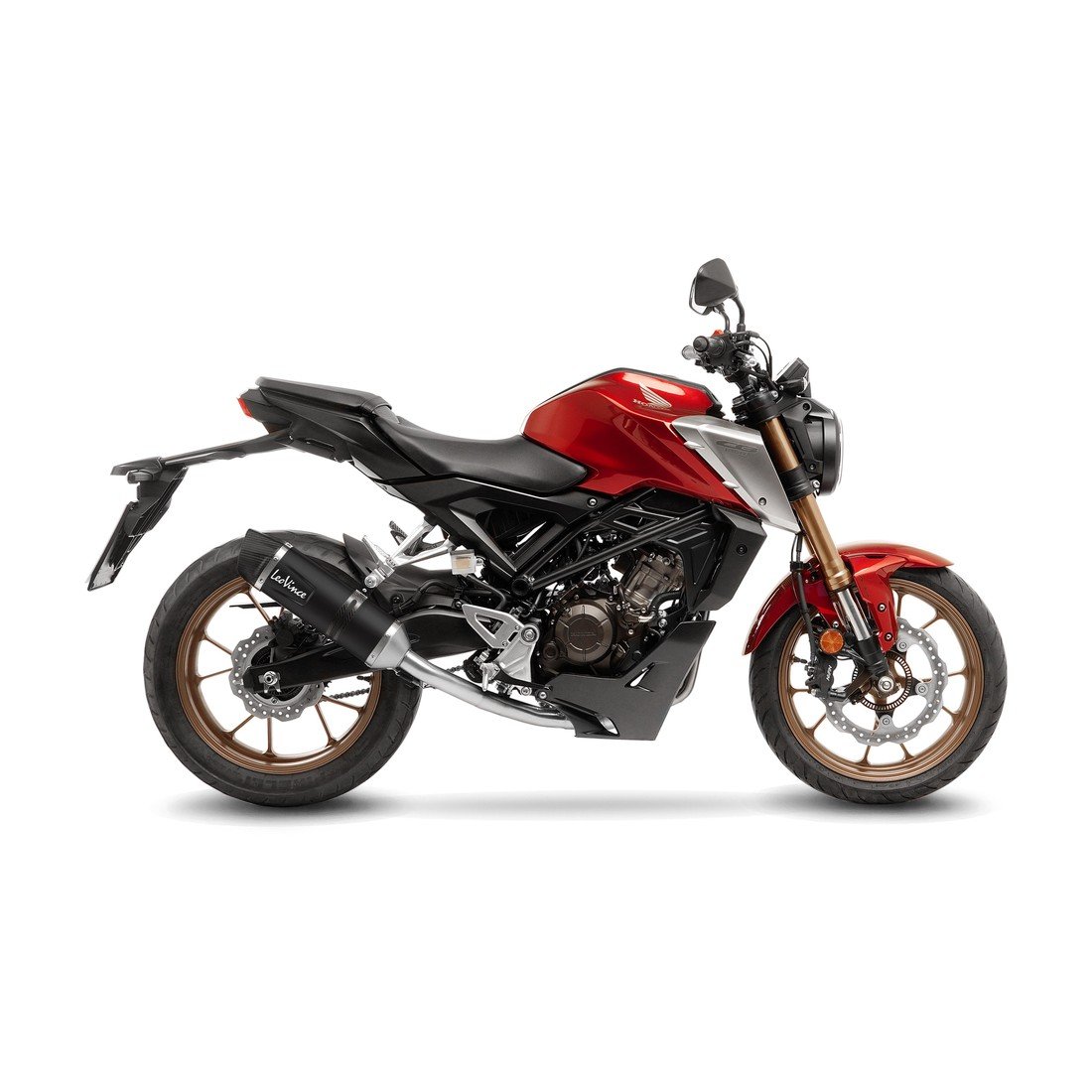 LeoVince 14390EBK LV One Evo Black Honda CB 125 R Neo Sports Café (21-22)