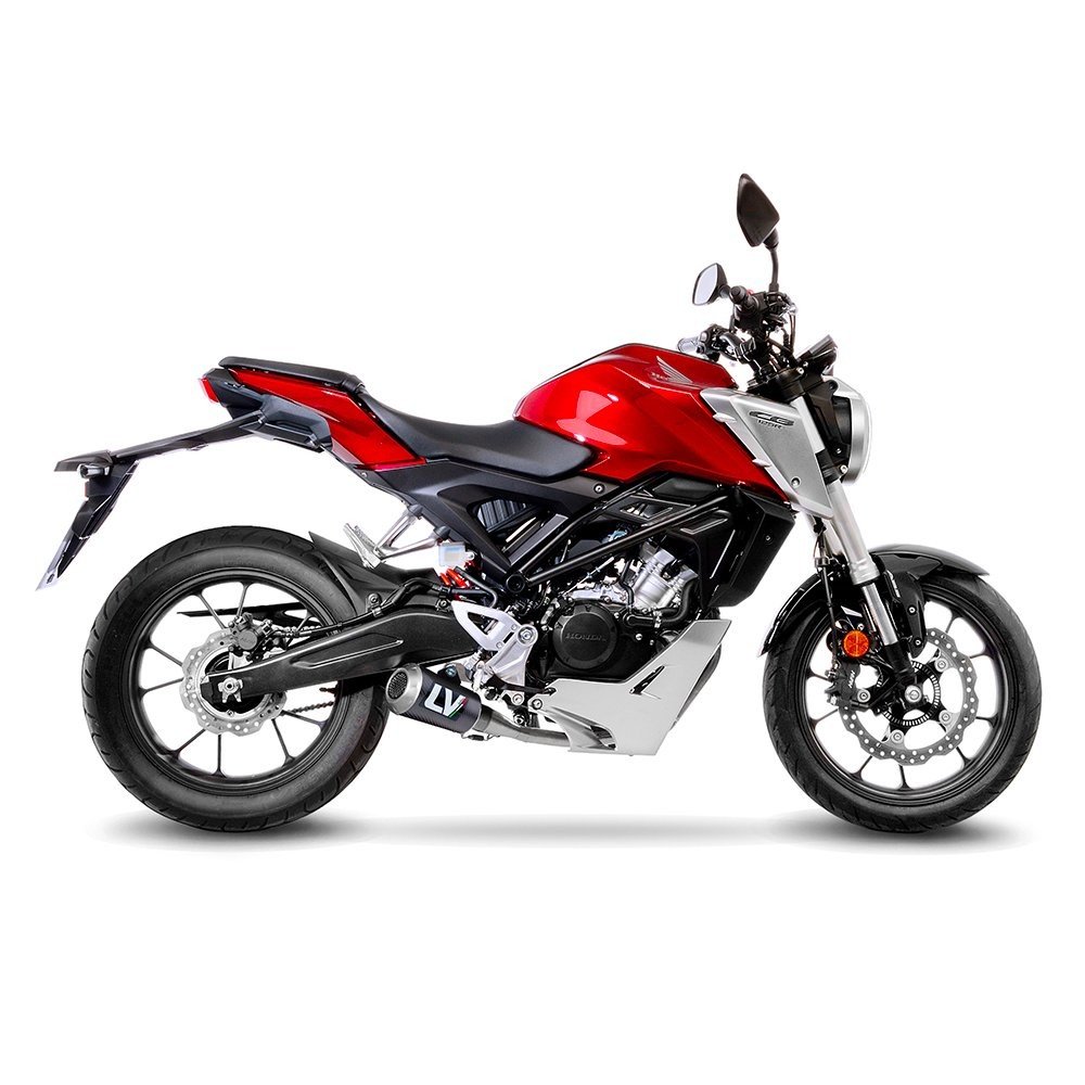 LeoVince 15221C LV-10 Carbon Honda CB 125 R Neo Sports Café (18-20)