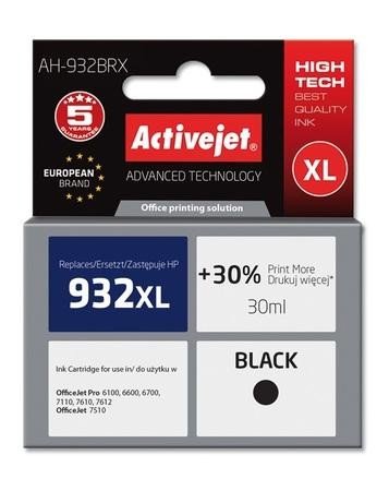 Atrament ActiveJet pre HP CN053AE (no.932XL) Black 30ml, AH-932BRX