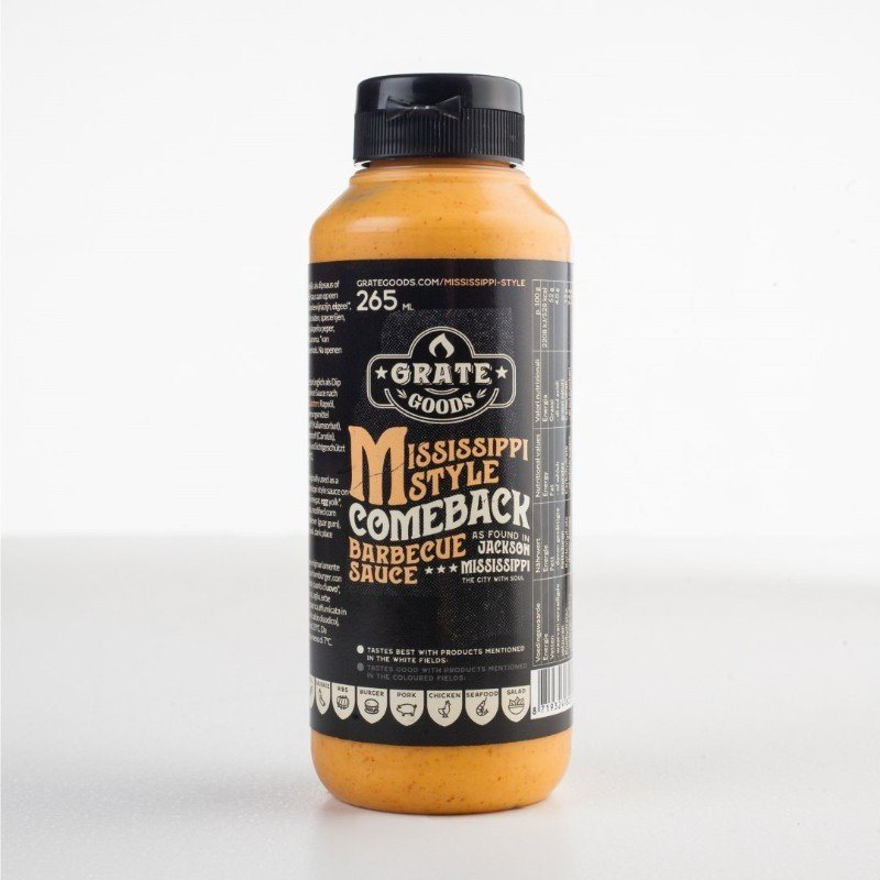 BBQ omáčka Mississippi Comeback 265ml Grate Goods