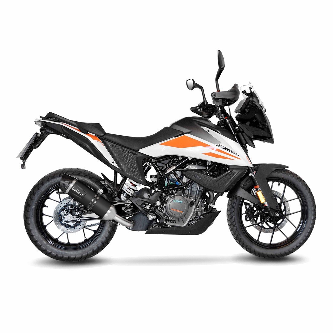 LeoVince 14346EB LV One Evo Black KTM 390 Adventure (20-22)