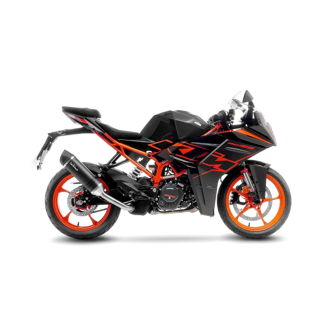 LeoVince 14416E LV One Evo Carbon KTM RC 125 (22 >)