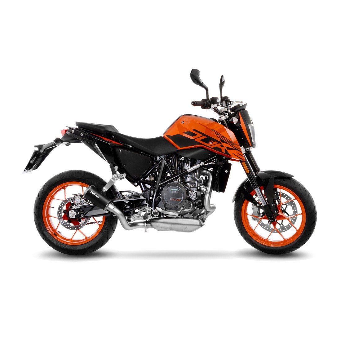 LeoVince 15232B LV-10 Black KTM 690 Duke (R) (12-19)