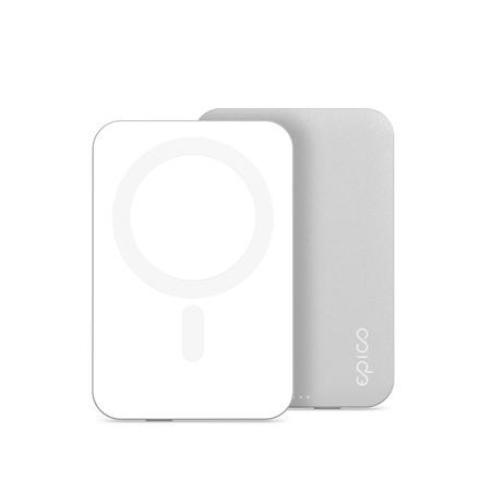 iStores by EPICO 5000mAh Aluminium Power Bank - silver