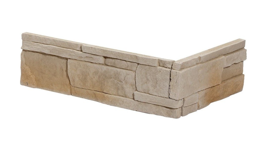 Roh Fasádní Stones Sunit beige 20x9,2 cm reliéfní RSUNITBE