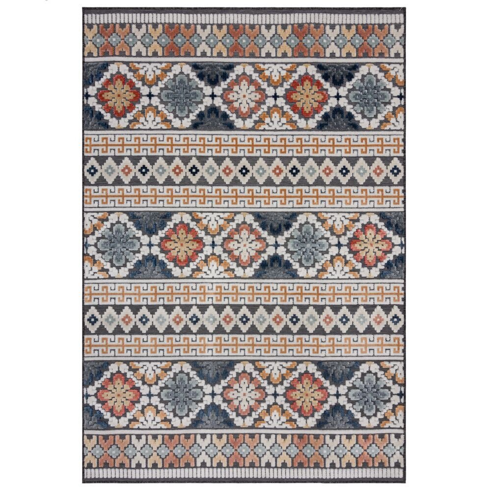 Flair Rugs koberce Kusový koberec Plaza Aster Navy - 80x230 cm Vícebarevná