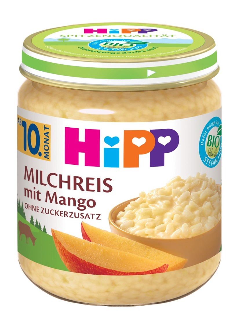 Hipp DEZERT BIO Mléčná rýže s mangem 200 g