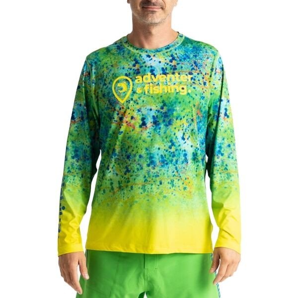 ADVENTER & FISHING Pánské funkční UV tričko Pánské funkční UV tričko, zelená, velikost S