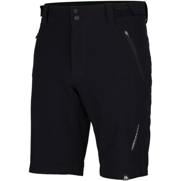 Northfinder Pánské šortky Pánské šortky, černá, velikost M