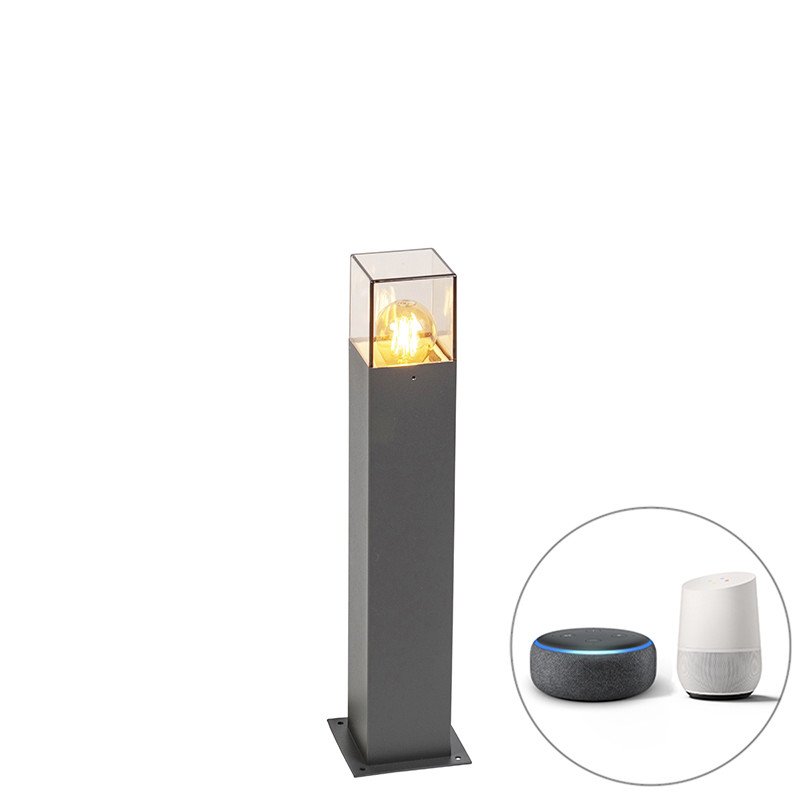 Chytře stojící venkovní lampa antracit 50 cm včetně Wifi A60 - Dánsko
