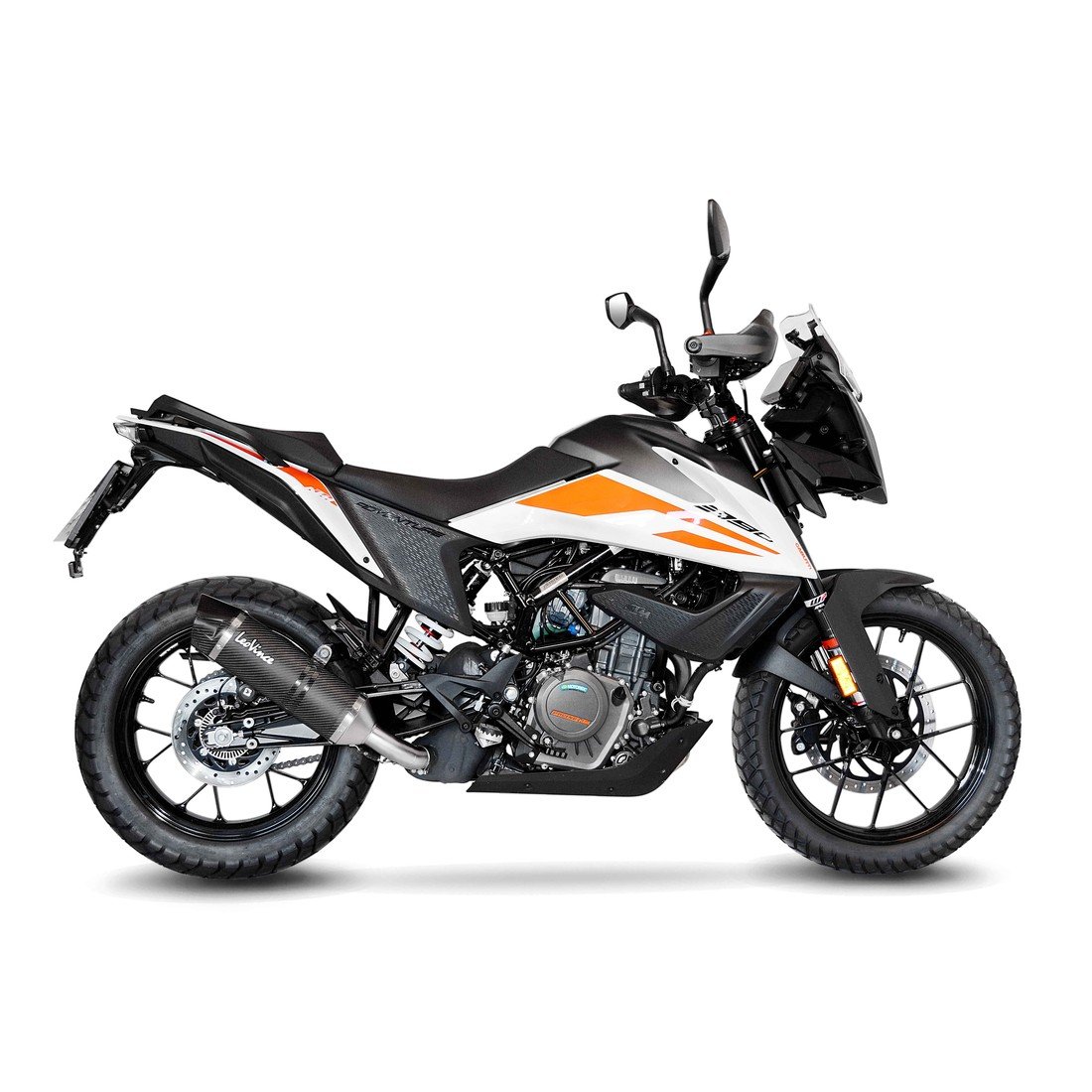 LeoVince 14347E LV One Evo Carbon KTM 390 Adventure (20-22)