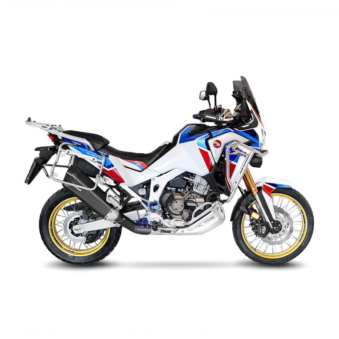 LeoVince 15302B LV-12 Black Honda CRF 1100 L Africa Twin (Adventure Sport/DCT) (20-22)