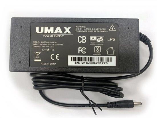 UMAX napájecí adaptér 19V / 3A pro notebook VisionBook 15Wu-i3, UMMS0014