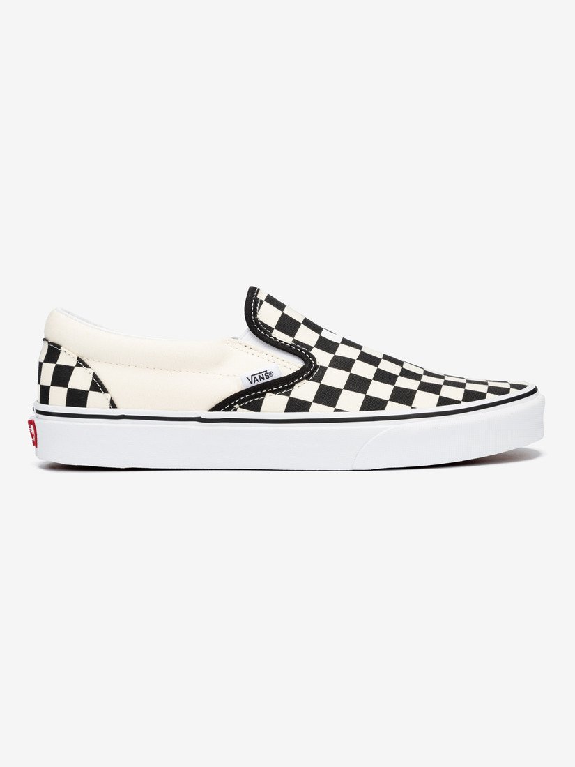 Checkerboard Classic Slip On Vans