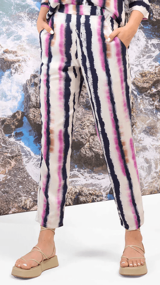 Dámské pestrobarevné kalhoty Orsay